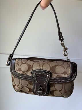 Coach Legacy Turnlock Wristlet